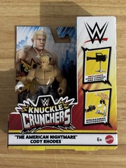 Cody Rhodes American Nightmare ~ WWE Knuckle Crunchers Series 8 Figure ~ SEALED