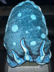 LAmong Us SHAPESHIFTER’S Egg Cyan BLUE 7″ Transforming Crewmate Plush 2023 Rare
