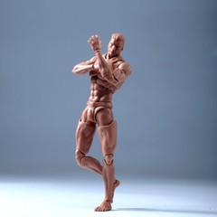 US Romankey X Cowl 1/12 Male Female Super Flexible Joint Body Doll 6″Figure Toy