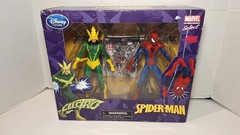 2014 MARVEL SELECT DISNEYSTORE EXCLUSIVE SPIDERMAN VS ELECTRO 2-PACK NIB VAULT