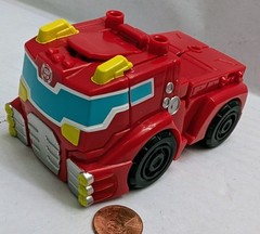 Transformers Rescue Bots HEATWAVE.Fire Truck 5″ Action Figure Hasbro Playskool