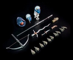 FRAZETTA 7″ CONAN THE BARBARIAN TEAMS UP WITH (3) AND BATTLES (5) MYTHIC LEGIONS