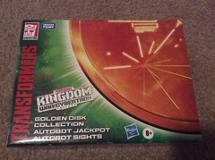 EMPTY BOX! All 4Transformers WFC-Kingdom Golden Disk Collection BOXES ONLY!