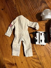 1960s GI Joe Spaceman Astronaut Spacewalk Figure Hasbro Type 1 NASA Helmet Team
