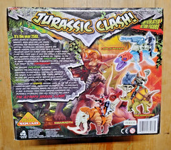 JURASSIC CLASH Mammoth and Dino Commander Beast Taming Figure NEW Lanard 2018