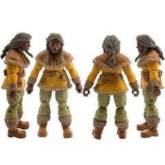 Madame Ruskin Dwarf Tavern Keeper Vitruvian H.A.C.K.S. Series 2 Fantasy 4″