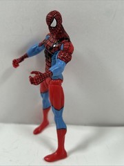 Web-Swinging Spider-man 2010 Hasbro 4” Hard To Find Figure Loose