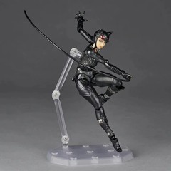 Premium Catwoman Action Figure Revoltech Style Collectible Display Model