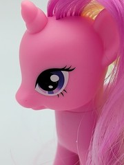 My Little Pony G4 LULU LUCK Brushable Hair Pink Green Horshoes Cutie Mark
