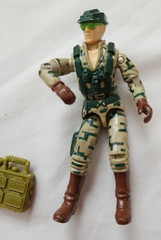 1989 Gi Joe Recoil Long Range Recon v1 Complete Figure W/ Accessories!