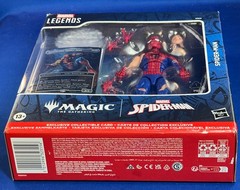 MARVEL LEGENDS 6″ MAGIC THE GATHERING BATTLE DAMAGED SPIDER-MAN MIB LOT COMPLETE
