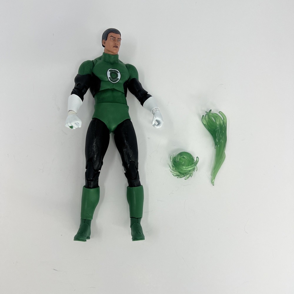 McFarlane DC Multiverse Green Lantern John Stewart Figure Plastic Man JLA Wave