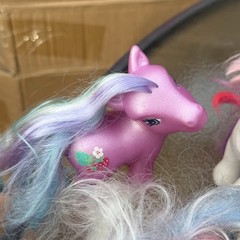 Big Lot Of My Little Ponies Varied Conditions And Years 8 Pieces 06’ 02’ 08’