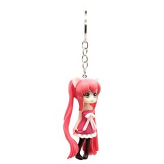 SAKURA MIKU Vocaloid 3 in. Keychain Action Figure (Hatsune Anime Vinyl Figurine)