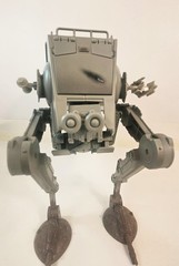 Star Wars 2009 AT-ST Scout Walker And 2 2010 Scout Drivers