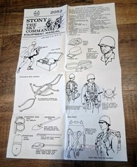 VTG Marx Stony Stonewall Smith 12″ 1/6 Army Action Figure w/Accessories & Manual