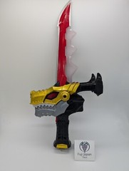 Power Rangers Dino Fury Ryusoulger DX Morpher Saber Changer Ryusoul Key Set