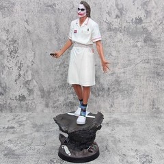 Dark Knight Joker Nurse 54cm Statue Heath Ledger DC Movie Collectible Figure