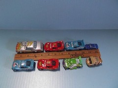 8 Disney’s Cars all have been played with some have dents all still roll