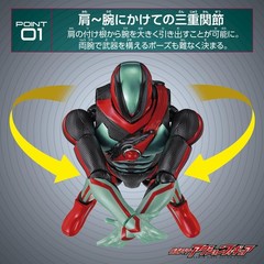 Bandai (BANDAI) Kamen Rider Zets Action Figure Zetz X-Dream Ages 3 and up