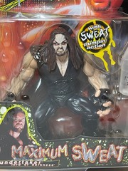 1999 WWF Jakks Pacific MAXIMUM SWEAT 1 Undertaker 6″ Figure NEW Read