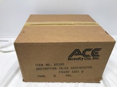 Vintage Tales From The Cryptkeeper Action Figure EMPTY SHIPPER CASE Ace Novelty