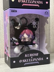 My Melody & Kuromi Pop Mart Plush Pendent Hanging Card SKULLPANDA x Sanrio Set