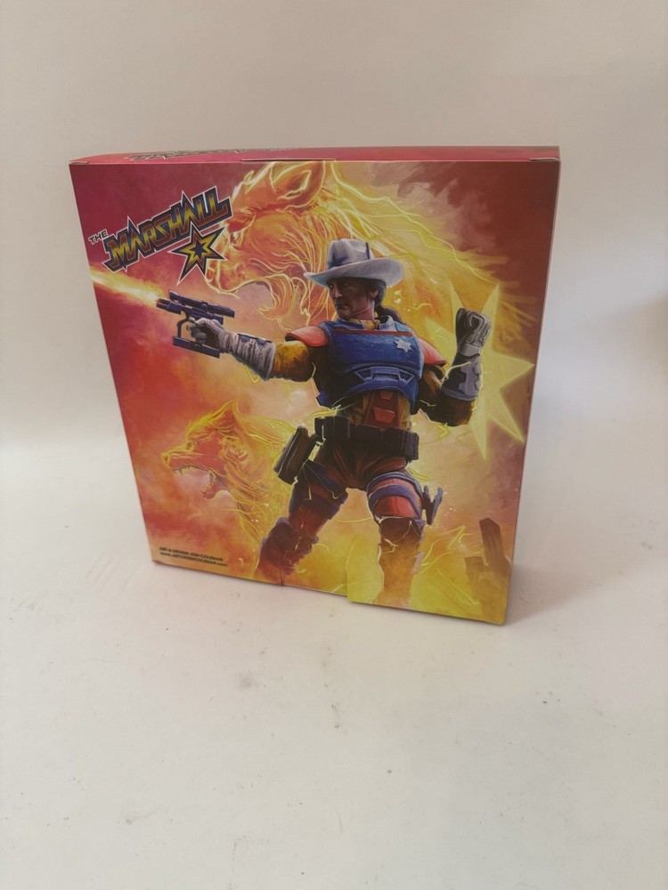 Ramen Toy The Marshall BRAVESTARR sheriff 1:12 figure NEW never opened MOTU