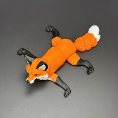 12cm Fox Posable Eco-friendly Safe Precision-printed Gift Toy 3DPrinted Ordinary