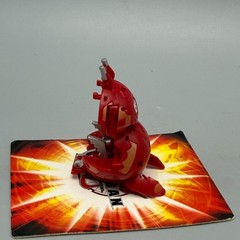 Bakugan Klawgor 620G Red Pyrus New Vestroia Battle Brawlers