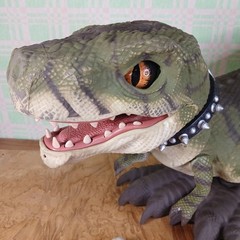 2008 Mattel D-Rex Interactive T-Rex Dinosaur w/ Remote | Working not Walking