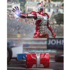 HiPlay ZD Toys Anniversary Series: Iron Man Illuminated Edition Action Figure