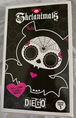 Skelanimals Day Of The Dead DIEGO The Bat Vinyl Figure Series 1 Hasbro – New