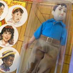 Mego 1975 Our Gang Little Rascals Alfalfa 6″ Action Figure and Spanky Figure