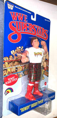 WWE SUPERSTARS LJN 2026 “ROWDY” RODDY PIPER BLUE CARD 8 IN. FIGURE NEW! W/POSTER