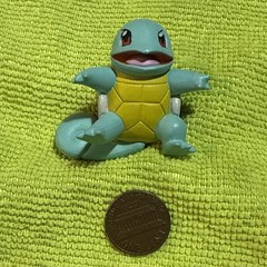 Pokemon Squirtle Figure Tomy 2004 Version Vintage Nintendo 1.75”-2”