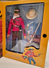 the lone ranger Playing Mantis Captain Action cowboy Figure MIB 12in 1/6