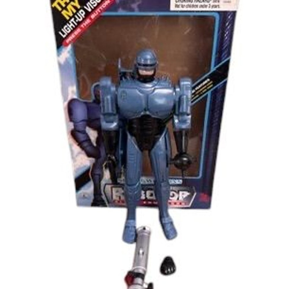 Vintage 1998 Toy Island RoboCop Alpha Commando Talking Action Figure