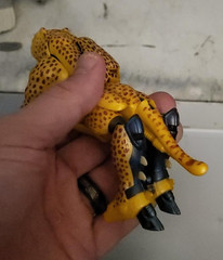 CHEETOR Transfomers Beast Wars 1999 Takara Action Figure GREEN EYES