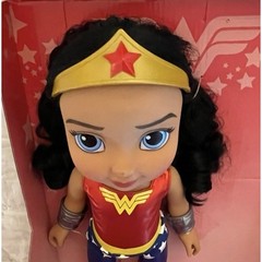 NEW 2017 DC Toddler Wonder Woman Jakks Pacific Super Hero Doll 14″ rare NO CAPE