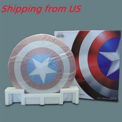 IN US ! Marvel Legends Captain America 75th Anniversary 1:1 Metal Shield Boxed