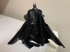 custom batman arkham knight Asylum wired leather cape 1/12 mcfarlane NOT FIGURE