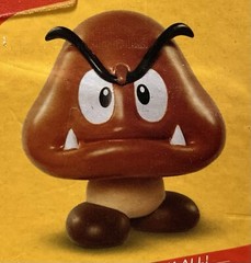 NEW Super Mario Bros. GOOMBA 1.5in Mini Action Figure Toy