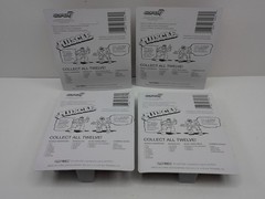 SUPER7 M.U.S.C.L.E. MUSCLES STREET FIGHTER II SET OF 4 PACKS NERD BLOCK VERSION