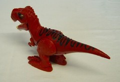 T-Rex Red Roaring Walking Light Up Dinosaur Battery Operated Zuru 12x7x3″