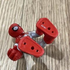 Playskool 2011 Heroes Marvel Super Hero Adventures Spider-man Red Silver Figure