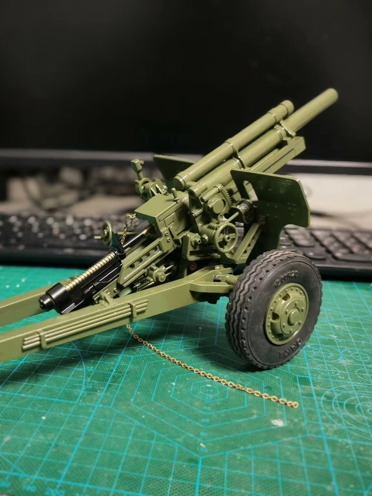 M101 Howitzer 3D Printed 1:16 Scale HighPrecision M2A1 Nylon Components Toy Gift
