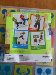 In-Stock Bandai S.H.Figuarts SHF Action Figure Luigi (Super Mario) Read Descri O