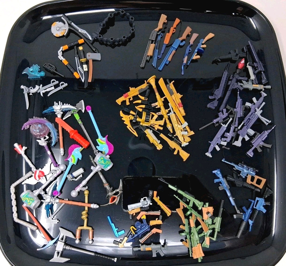 Mini Toy Weapon Lot Gun Sword For Small Figures Accessories Fortnite Ninjago