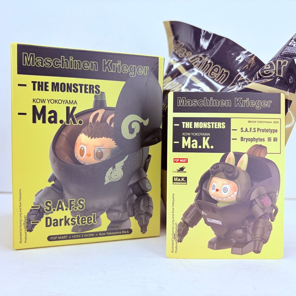 POP MART x The Monsters Kow Yokoyama Ma.K. Figure – S.A.F.S Prototype Bryophytes